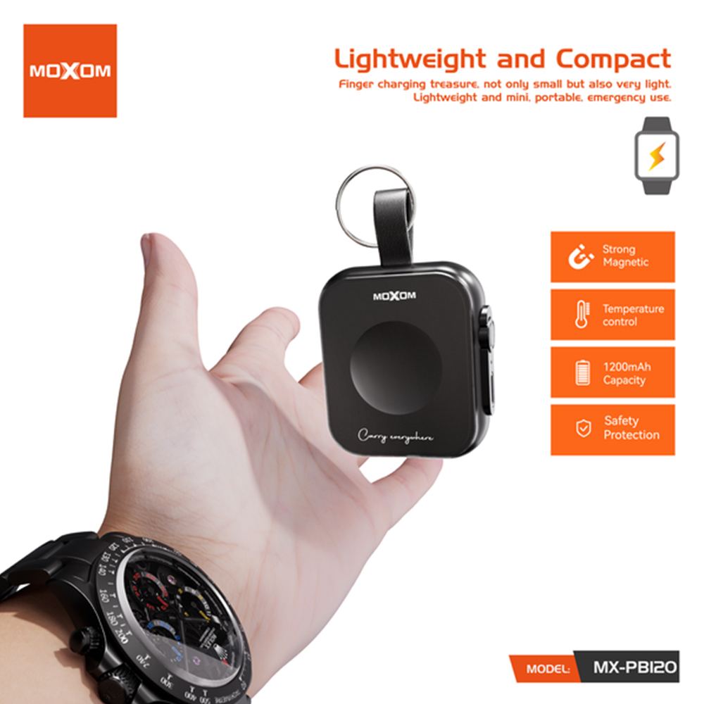 Power bank za smart watch MOXOM MX-PB120 2500mAh-2