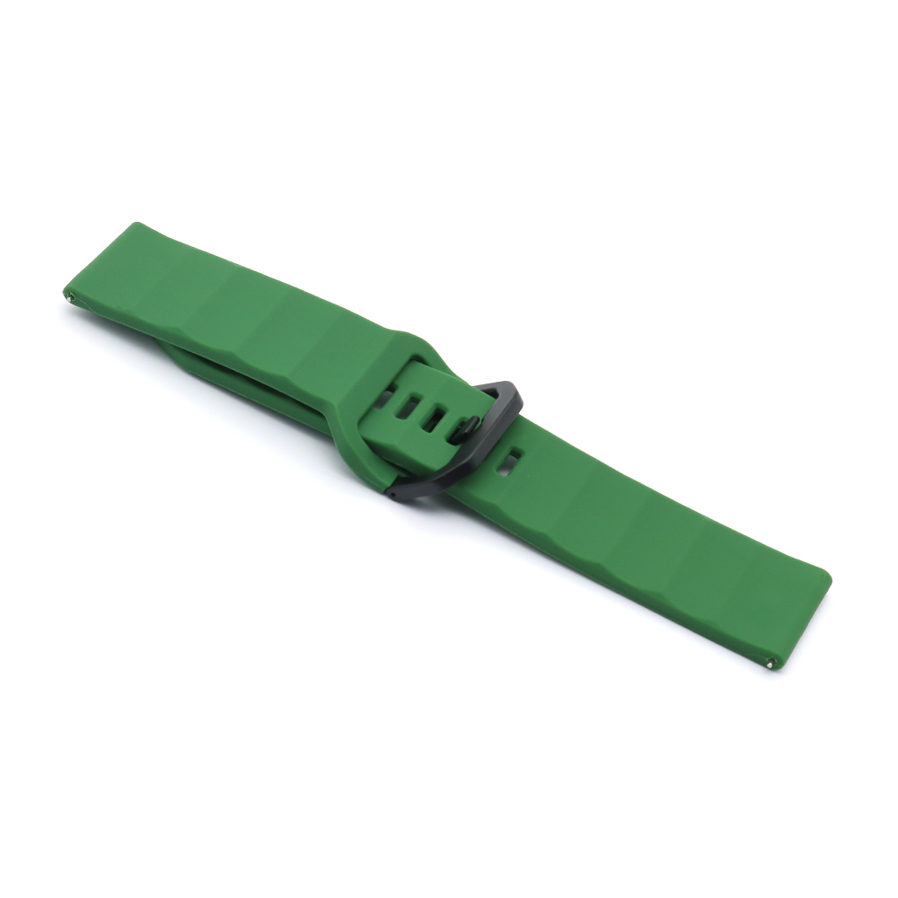 Narukvica za smart watch Silicone Wave 22mm zelena-0