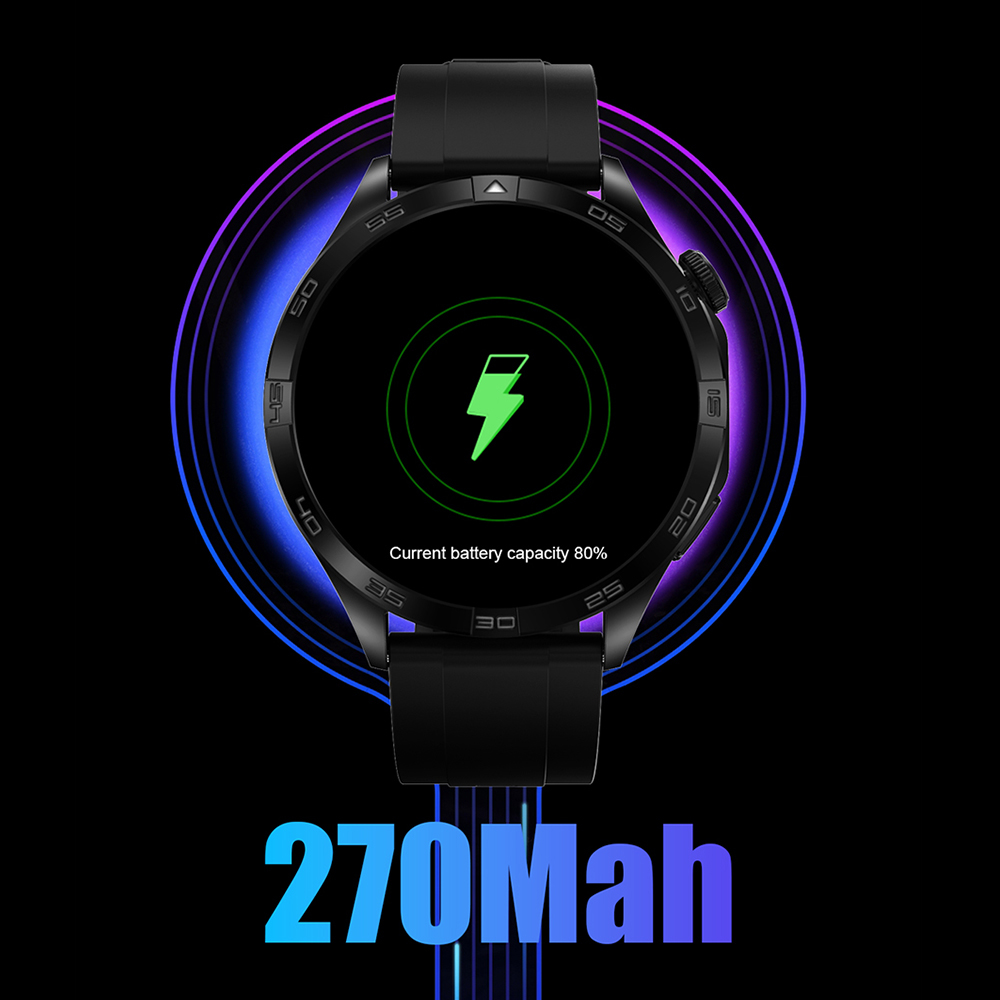 Smart Watch DT5 Mate crni (silikonska narukvica)-7