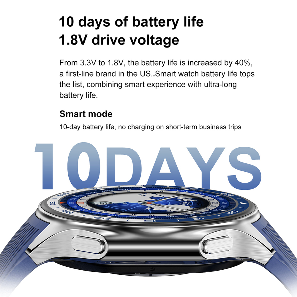 Smart watch DT Watch X crni (crna silikonska i braon kozna narukvica)-9