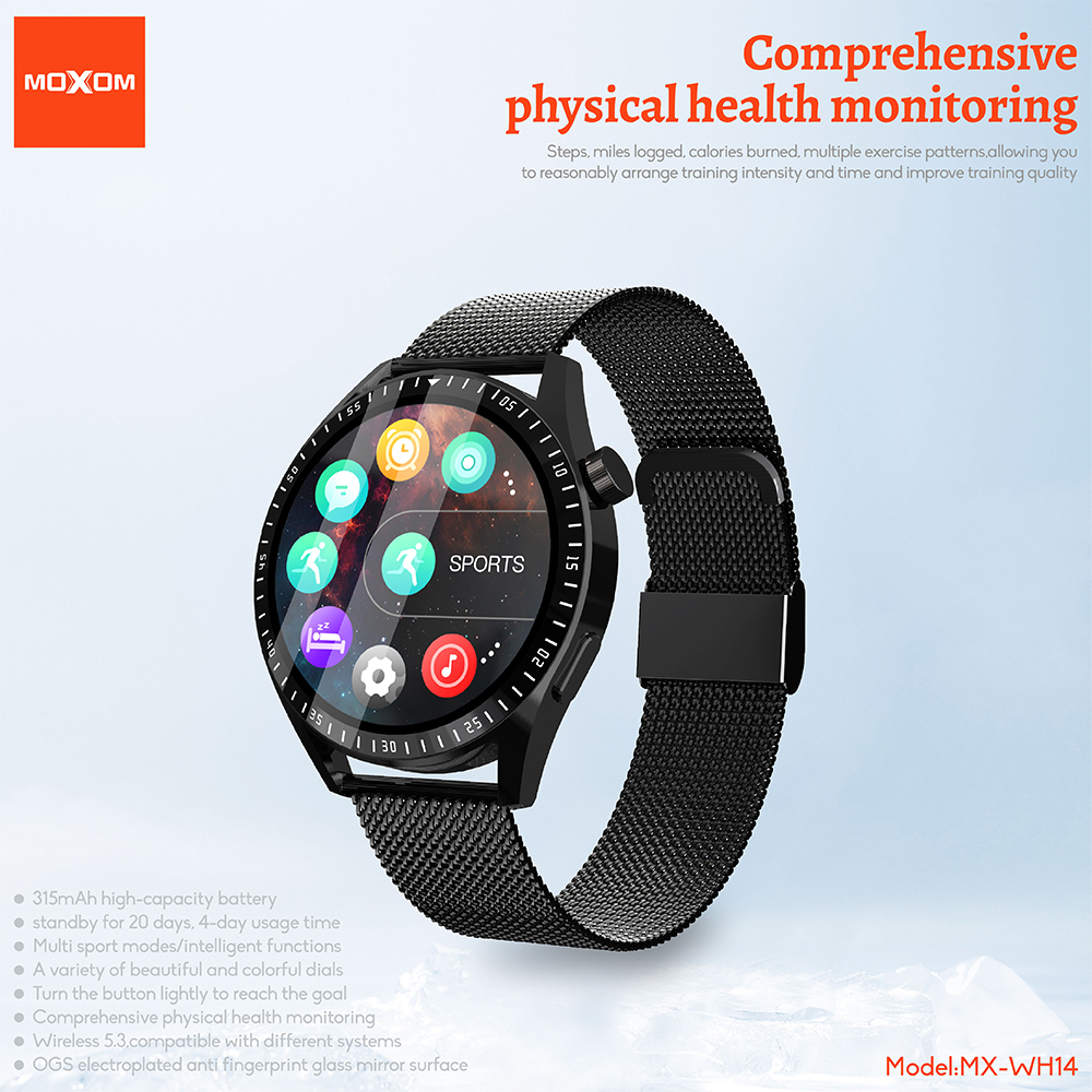 Smart watch Moxom MX-WH14 crni-5
