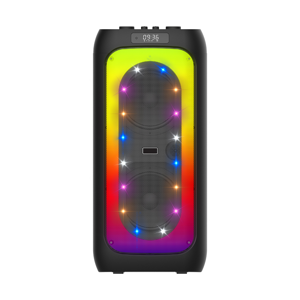 Zvucnik bluetooth BKK K6502B sa dva mikrofona crni-1