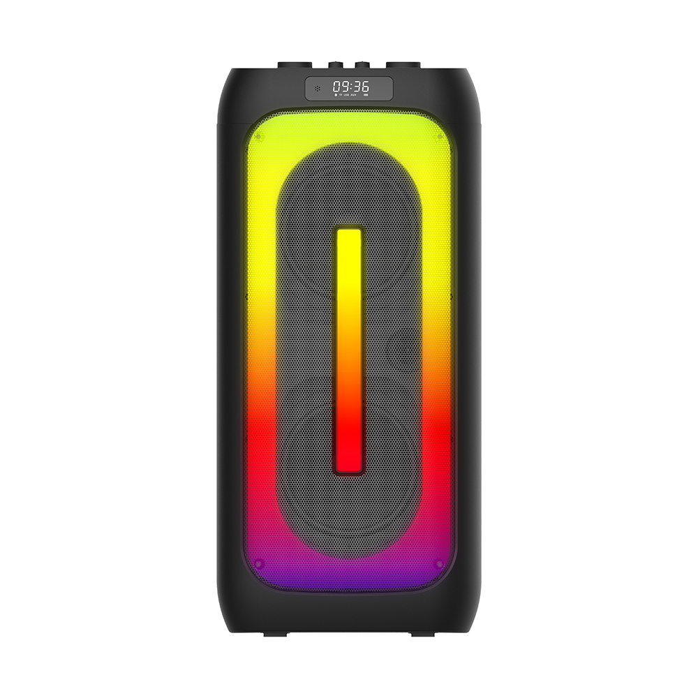 Zvucnik bluetooth BKK K6506B sa dva mikrofona crni-1