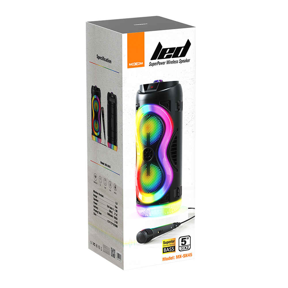 Zvucnik Bluetooth Moxom MX-SK45 crni-4