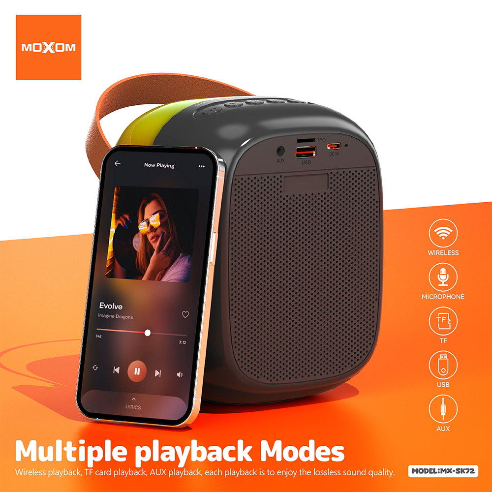 Zvucnik Bluetooth Moxom MX-SK72 crni-2